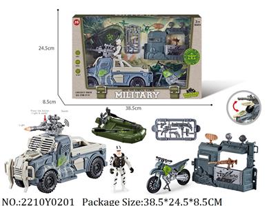 2210Y0201 - Military Playing Set
with light & sound