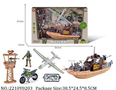 2210Y0203 - Military Playing Set
with light & sound