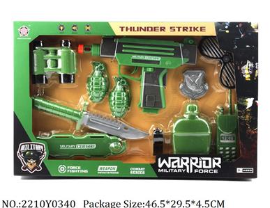 2210Y0340 - Military Playing Set
with light & sound