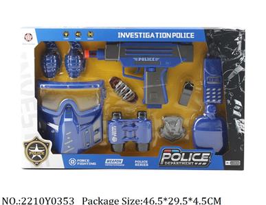 2210Y0353 - Police Playing Set
with light & sound