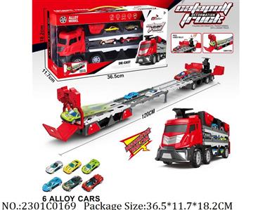 2301C0169 - Shoot Off Track Car
with 6pcs die cast cars