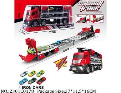 2301C0178 - Shoot Off Track Car
with 4pcs cars