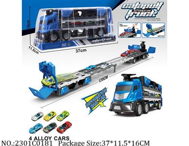 2301C0181 - Shoot Off Track Car
with 4pcs die cast cars