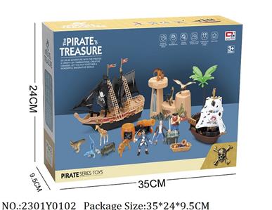 2301Y0102 - Pirate Playset