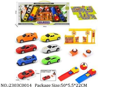 2303C0014 - Pull Back Toys