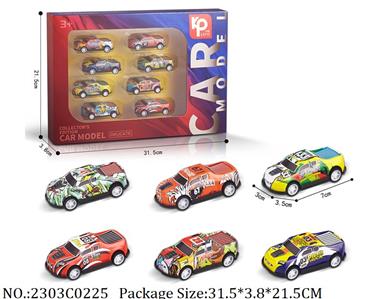 2303C0225 - Pull Back Toys