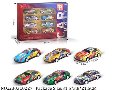 2303C0227 - Pull Back Toys