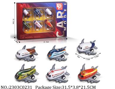 2303C0231 - Pull Back Toys