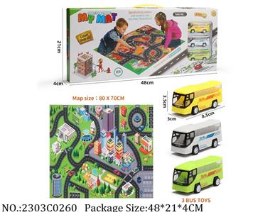 2303C0260 - Pull Back Toys