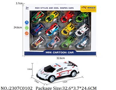 2307C0102 - Pull Back Toys