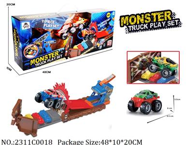 2311C0018 - Pull Back Toys