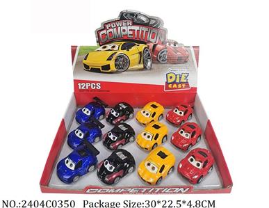 2404C0350 - Pull Back Toys