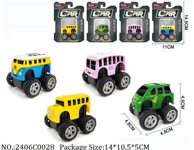 2406C0028 - Pull Back Toys