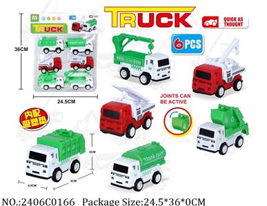 2406C0166 - Pull Back Toys