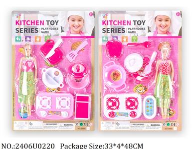 2406U0220 - Doctor/Dinner play set