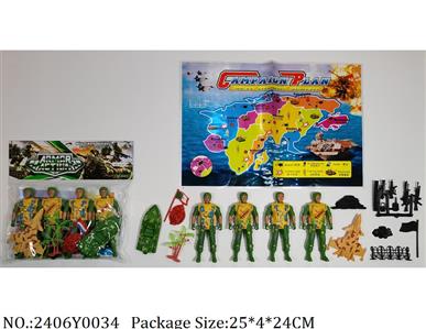 2406Y0034 - Military Playing Set