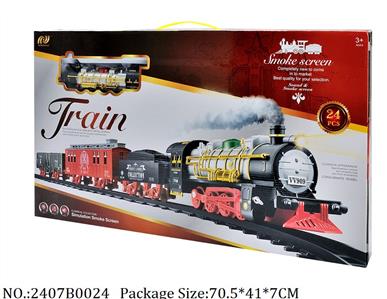 2407B0024 - Battery Operated Railway Train