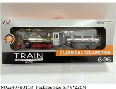 2407B0118 - Battery Operated Railway Train