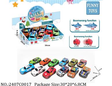 2407C0017 - Pull Back Toys