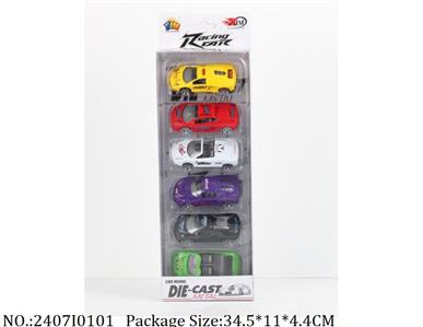 2407I0101 - Free Wheel Die Cast Car