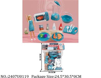 2407U0119 - Doctor/Dinner play set