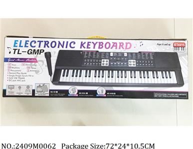 2409M0062 - 61 Keys Board
W/microphone