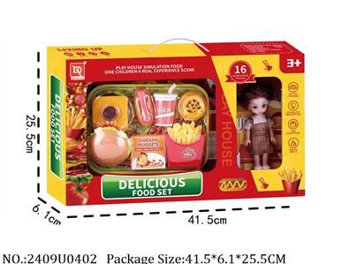 2409U0402 - Doctor/Dinner play set