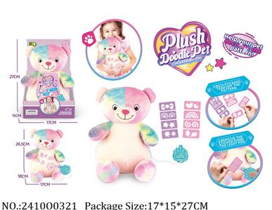 2410O0321 - DIY Plush Bear
W/AG3 battery*3