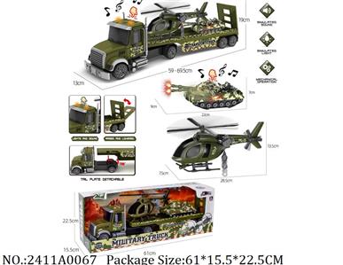 2411A0067 - Friction Power Truck
W/light & sound