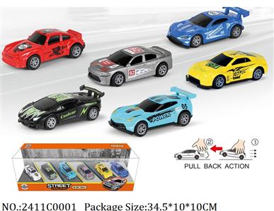 2411C0001 - Pull Back Toys