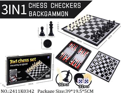 2411K0342 - Chess 3 in 1