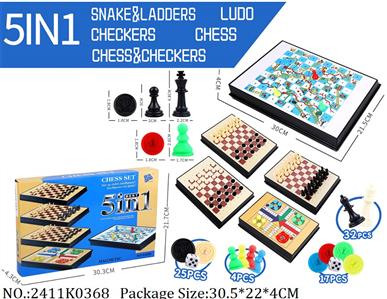 2411K0368 - Chess 5 in 1