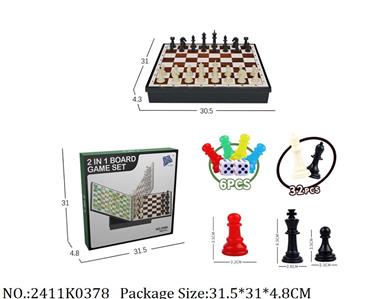 2411K0378 - Chess 2 in 1