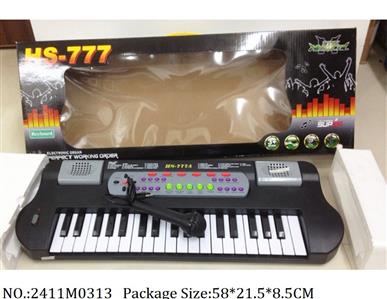 2411M0313 - 37 Keys Keyboard
W/microphone,W/O AA battery*4