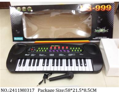 2411M0317 - 37 Keys Keyboard
W/microphone,W/O AA battery*4