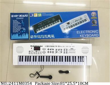 2411M0354 - 61 Keys Board
W/microphone