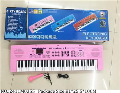 2411M0355 - 61 Keys Board
W/microphone