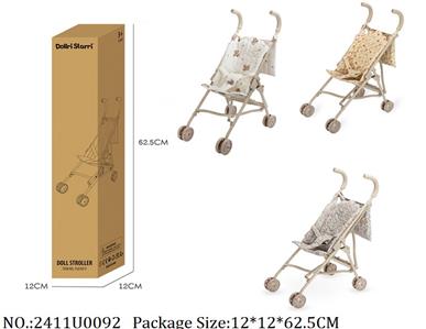 2411U0092 - Doll Stroller
Metal