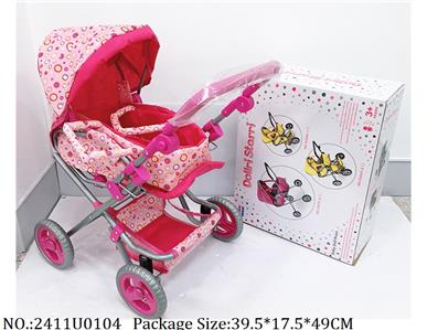 2411U0104 - Doll Stroller
Metal