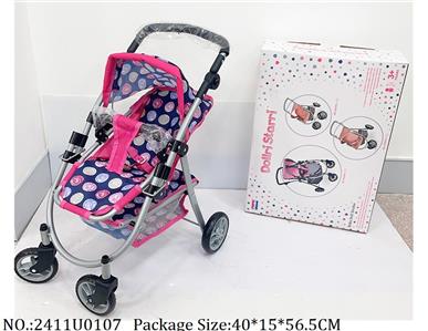 2411U0107 - Doll Stroller
Metal