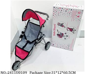 2411U0109 - Doll Stroller
Metal