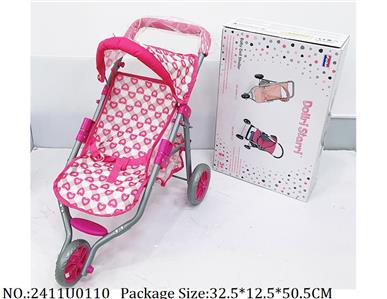 2411U0110 - Doll Stroller
Metal