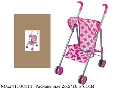 2411U0111 - Doll Stroller
Metal