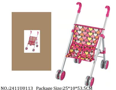 2411U0113 - Doll Stroller
Metal