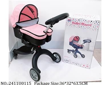 2411U0115 - Doll Stroller
Metal