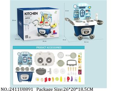 2411U0891 - Doctor/Dinner play set