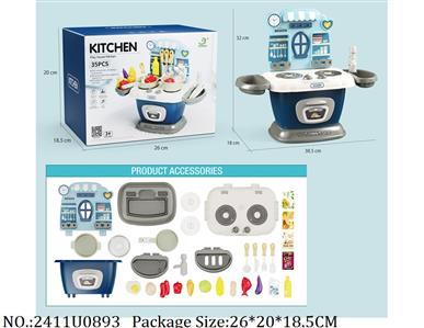 2411U0893 - Doctor/Dinner play set