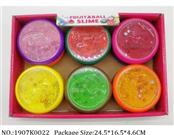 1907K0022 - Slime Crystal 12PCS
with unicorn glitter