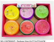 1907K0025 - Slime Crystal 12PCS
with cartoon glitter