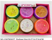 1907K0027 - Slime Crystal 12PCS
with letter glitter